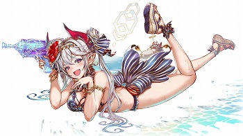 画像ギャラリー No.002のサムネイル画像 / 「幻獣契約クリプトラクト」,水着ガチャ“夏空の下の守護女神”が開催