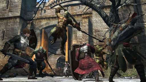 画像ギャラリー No.005のサムネイル画像 / 「Dragon's Dogma Online」αテストのインプレッションをお届け。ほかのプレイヤーと遊ぶDragon's Dogmaは,やはり面白かった