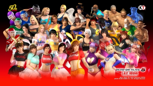 画像ギャラリー No.002のサムネイル画像 / 「DEAD OR ALIVE 5 Last Round」,テクモ 50周年を記念した新コスチュームが配信に