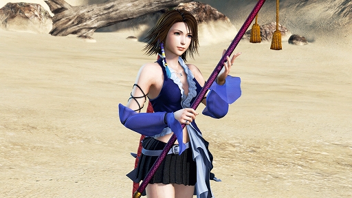画像ギャラリー No.001のサムネイル画像 / AC版「ディシディア FF」，アップデートにて「ユウナ」と「ライトニング」の新フォームと5thウェポンが追加