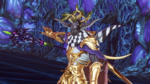 画像ギャラリー No.001のサムネイル画像 / AC版「DISSIDIA FINAL FANTASY」,皇帝と暗闇の雲の3rdフォーム&5thウェポンが実装