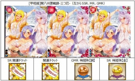 画像ギャラリー No.001のサムネイル画像 / 「戦国武将姫 MURAMASA 乱」武家合戦イベント「激突!戦国武家合戦4」が本日スタート