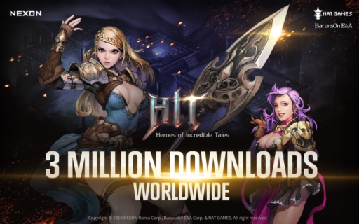 画像ギャラリー No.001のサムネイル画像 / RPG「HIT」のグローバル版が配信から19日で累計300万DL突破
