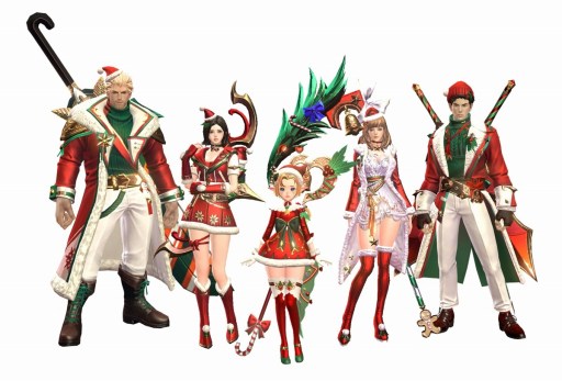 画像ギャラリー No.001のサムネイル画像 / 「HIT」，新イベント「レイド総力戦」がスタート。クリスマスアバターが登場