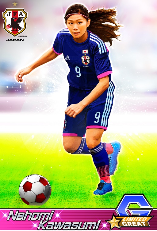 画像ギャラリー No.002のサムネイル画像 / 「なでサカ〜なでしこジャパンでサッカー世界一!」,応援隊長に川澄選手