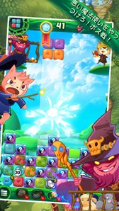 画像ギャラリー No.004のサムネイル画像 / 「Magic Cat Story」iOS版，Android版の配信がスタート。ブロックを回して消すシンプルなパズルゲーム