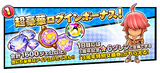 画像ギャラリー No.002のサムネイル画像 / 「ファンタジーライフ オンライン」で“3周年感謝祭!”キャンペーンが開催