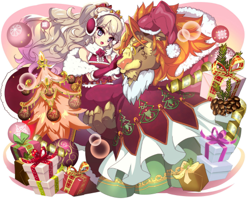 画像ギャラリー No.005のサムネイル画像 / 「エレメンタルストーリー」でクリスマスキャンペーンが開催。“★6聖夜のベル＆ベット”が登場