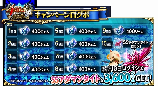 画像ギャラリー No.004のサムネイル画像 / 「FFグランドマスターズ」，1日1回10連無料ガチャなど「400万DL突破記念キャンペーン」を開催