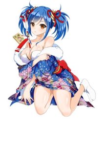 画像ギャラリー No.001のサムネイル画像 / 「VALKYRIE DRIVE -SIREN-」,レイドイベント「ビキニ晴れ着DEハッピ〜ニュ〜イヤ〜♪」が開催