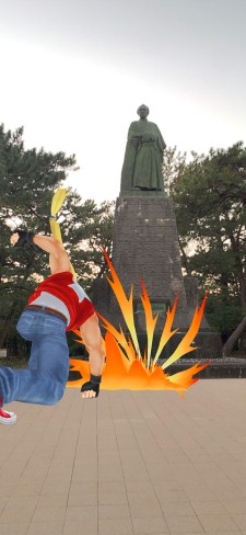 画像ギャラリー No.005のサムネイル画像 / DeNA Games Tokyo,“餓狼伝説×高知県 ARフォトラリーキャンペーン”を本日より開催