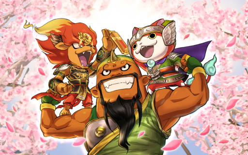 画像ギャラリー No.125のサムネイル画像 / 妖怪達が武将に変身! 「妖怪三国志」のゲーム内容を一挙紹介。ジバニャンやコマさん,USAピョン達が三つ巴の戦いを繰り広げる