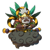 画像ギャラリー No.190のサムネイル画像 / 妖怪達が武将に変身! 「妖怪三国志」のゲーム内容を一挙紹介。ジバニャンやコマさん,USAピョン達が三つ巴の戦いを繰り広げる