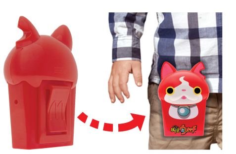 画像ギャラリー No.005のサムネイル画像 / マクドナルド，「妖怪ウォッチ」デザインのポテトケースを8月7日より販売