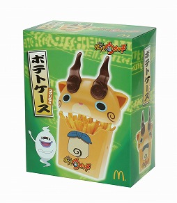 画像ギャラリー No.007のサムネイル画像 / マクドナルド，「妖怪ウォッチ」デザインのポテトケースを8月7日より販売