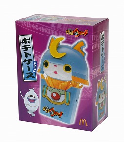 画像ギャラリー No.009のサムネイル画像 / マクドナルド，「妖怪ウォッチ」デザインのポテトケースを8月7日より販売