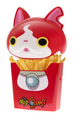 画像ギャラリー No.012のサムネイル画像 / マクドナルド，「妖怪ウォッチ」デザインのポテトケースを8月7日より販売