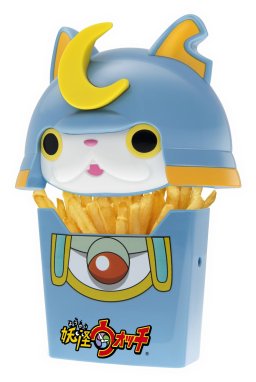 画像ギャラリー No.013のサムネイル画像 / マクドナルド，「妖怪ウォッチ」デザインのポテトケースを8月7日より販売