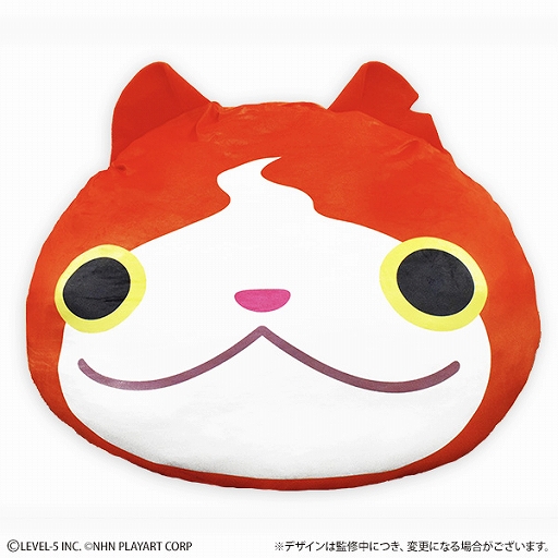 画像ギャラリー No.002のサムネイル画像 / 「妖怪ウォッチ ぷにぷに」より全長約1mのジバニャン，コマさんのBIGぬいぐるみ登場。それぞれ限定50個，税込価格は3万3000円