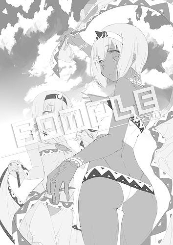 画像ギャラリー No.004のサムネイル画像 / 「うたわれるもの 偽りの仮面」，店舗別特典イラストの線画やラフが公開