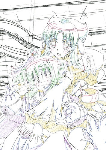 画像ギャラリー No.007のサムネイル画像 / 「うたわれるもの 偽りの仮面」，店舗別特典イラストの線画やラフが公開