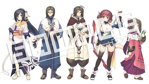 画像ギャラリー No.008のサムネイル画像 / 「うたわれるもの 偽りの仮面」，店舗別特典イラストの線画やラフが公開