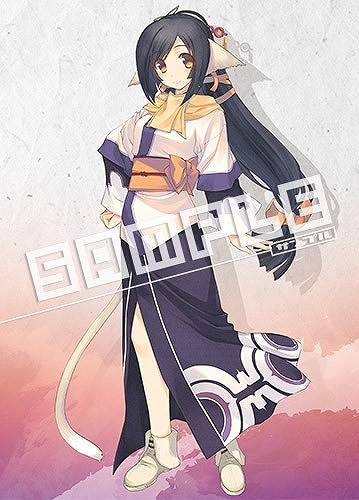 画像ギャラリー No.014のサムネイル画像 / 「うたわれるもの 偽りの仮面」，店舗別特典イラストの線画やラフが公開