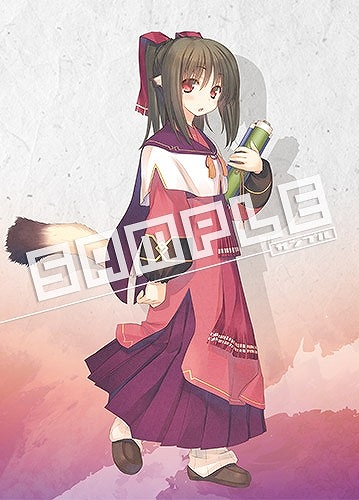 画像ギャラリー No.016のサムネイル画像 / 「うたわれるもの 偽りの仮面」，店舗別特典イラストの線画やラフが公開
