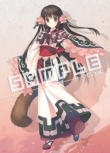 画像ギャラリー No.019のサムネイル画像 / 「うたわれるもの 偽りの仮面」，店舗別特典イラストの線画やラフが公開