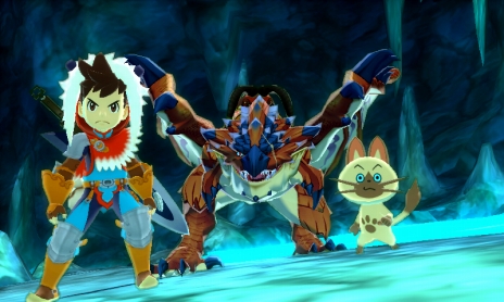 画像ギャラリー No.004のサムネイル画像 / 「モンスターハンター ストーリーズ」,新キャラも登場する最新PVが公開。QRコードを使った各種機能,くまモンや「ゼルダの伝説」とのコラボ企画情報も