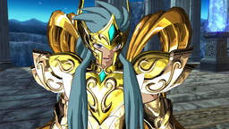 画像ギャラリー No.001のサムネイル画像 / 「聖闘士星矢 ソルジャーズ・ソウル」，黄金聖闘士のカミュと白鳥星座の氷河の戦いを収めたプレイ動画が公開