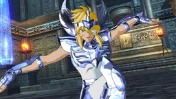 画像ギャラリー No.004のサムネイル画像 / 「聖闘士星矢 ソルジャーズ・ソウル」，黄金聖闘士のカミュと白鳥星座の氷河の戦いを収めたプレイ動画が公開