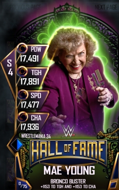 画像ギャラリー No.008のサムネイル画像 / 「WWE SuperCard」に,新WrestleMania 34のスローバックなどの新カードを追加