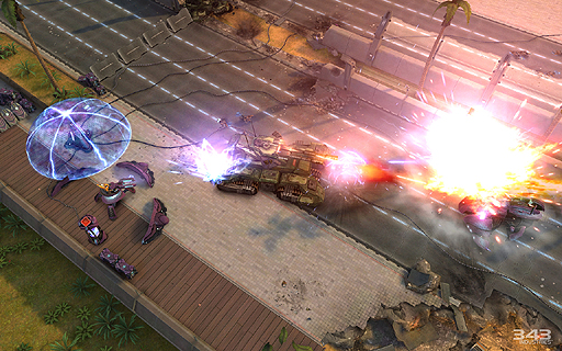 画像ギャラリー No.004のサムネイル画像 / 「Halo」スピンオフ作品「Halo: Spartan Strike」のPC/iOS向け配信がスタート。前作“Spartan Assault”のiOS版配信も