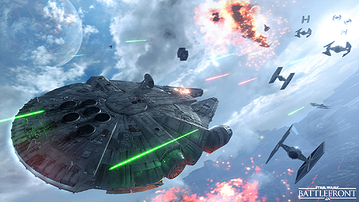 画像ギャラリー No.003のサムネイル画像 / 「Star Wars バトルフロント」の国内初プレイアブル展示もあり。EAが東京ゲームショウ2015への出展を発表