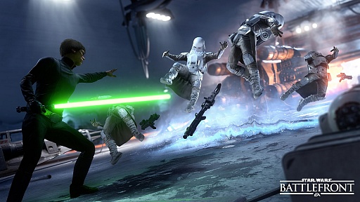 画像ギャラリー No.003のサムネイル画像 / ［TGS 2015］「Star Wars バトルフロント」シニアプロデューサーに聞く，あらゆるプレイヤーが“ヒーロー”になれるシステムとは