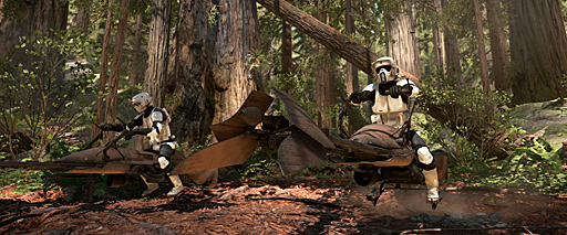 画像ギャラリー No.010のサムネイル画像 / 「Star Wars バトルフロント」を一足先にプレイ。フォースと共にあらんことを！