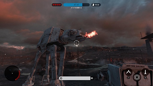 画像ギャラリー No.022のサムネイル画像 / 「Star Wars バトルフロント」を一足先にプレイ。フォースと共にあらんことを！