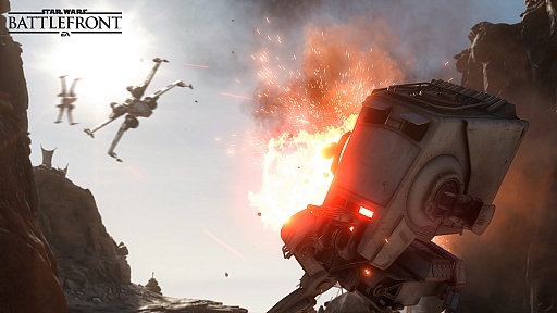 画像ギャラリー No.002のサムネイル画像 / 「Star Wars バトルフロント」が本日，日本でリリース。「スター・ウォーズ」の世界に身を投じるときがついにきた