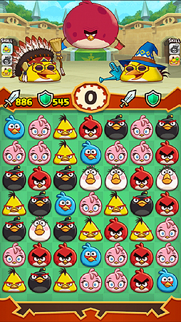 画像ギャラリー No.004のサムネイル画像 / “日本発のAngry Birds”こと「アングリーバードファイト！」が全世界に向けて配信開始