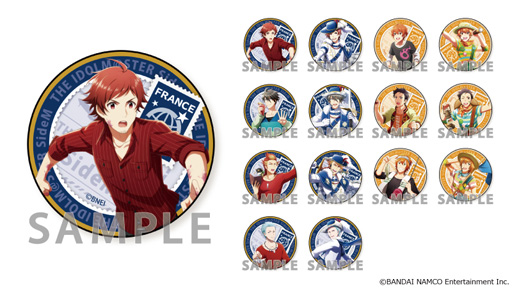 画像ギャラリー No.002のサムネイル画像 / 「アイドルマスター SideM」,4thライブにて会場発売した「トレーディング缶バッジ」などの一般発売が決定