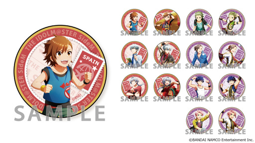 画像ギャラリー No.003のサムネイル画像 / 「アイドルマスター SideM」,4thライブにて会場発売した「トレーディング缶バッジ」などの一般発売が決定