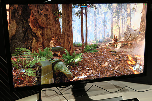 画像ギャラリー No.006のサムネイル画像 / ［CES 2017］CES開幕前の先行展示イベントに，AMDの「Ryzen」＋「Vega」搭載PCによるゲームデモが登場。Windows Holographic対応HMDも