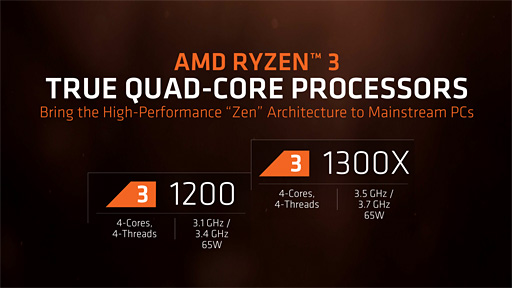 画像ギャラリー No.028のサムネイル画像 / 「Ryzen 3 1300X」「Ryzen 3 1200」レビュー。1万円台で買える4コア4スレッド対応CPU,その実力は