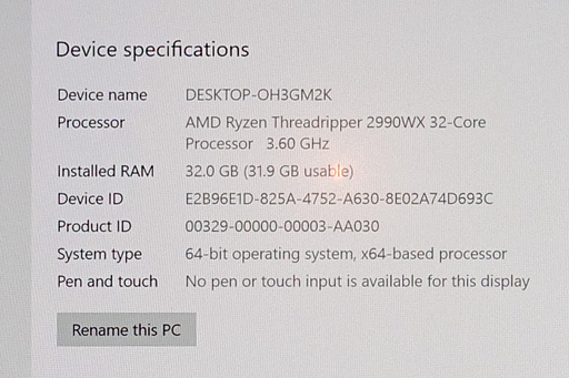 画像ギャラリー No.005のサムネイル画像 / AMD,第2世代Ryzen Threadripperのラインナップと価格を発表し,実動デモも披露