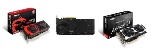 画像ギャラリー No.004のサムネイル画像 / なんと9製品。MSIのRadeon Rx 300シリーズ搭載カードが発表される