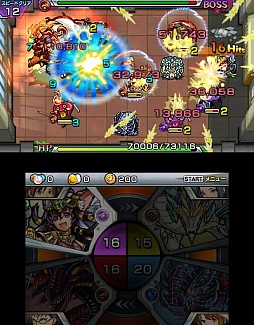 画像ギャラリー No.019のサムネイル画像 / 3DS版「モンスターストライク」,序盤のインプレッションを紹介。横長画面でよりスピーディな展開に