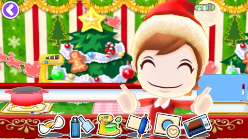 画像ギャラリー No.008のサムネイル画像 / 「クッキングママ おりょうりしましょ！」，クリスマスパックを12月3日に実装