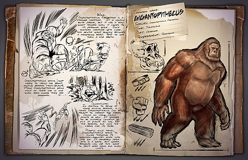 画像ギャラリー No.002のサムネイル画像 / 恐竜のいる世界が舞台のサバイバルゲーム「ARK: Survival Evolved」に,史上最大の霊長類「ギガントピテクス」が登場