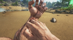 画像ギャラリー No.005のサムネイル画像 / PS4版「ARK: Survival Evolved」プレイレポート。恐竜が闊歩する世界で,プレイヤーそれぞれのスタイルでサバイバル生活が楽しめる